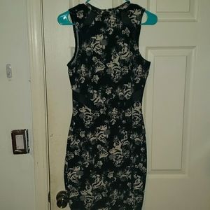 Material Girl Black Body Con Dress